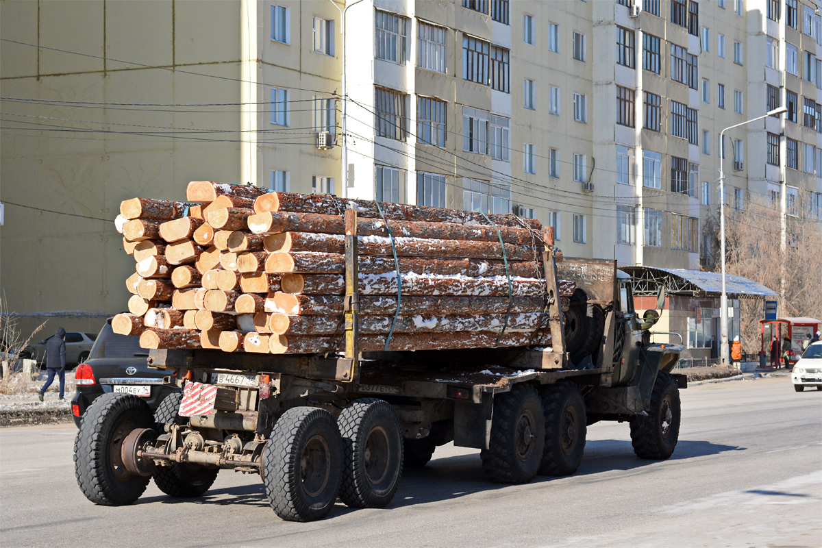 Саха (Якутия), № У 377 ЕТ 14 — Урал-375Д