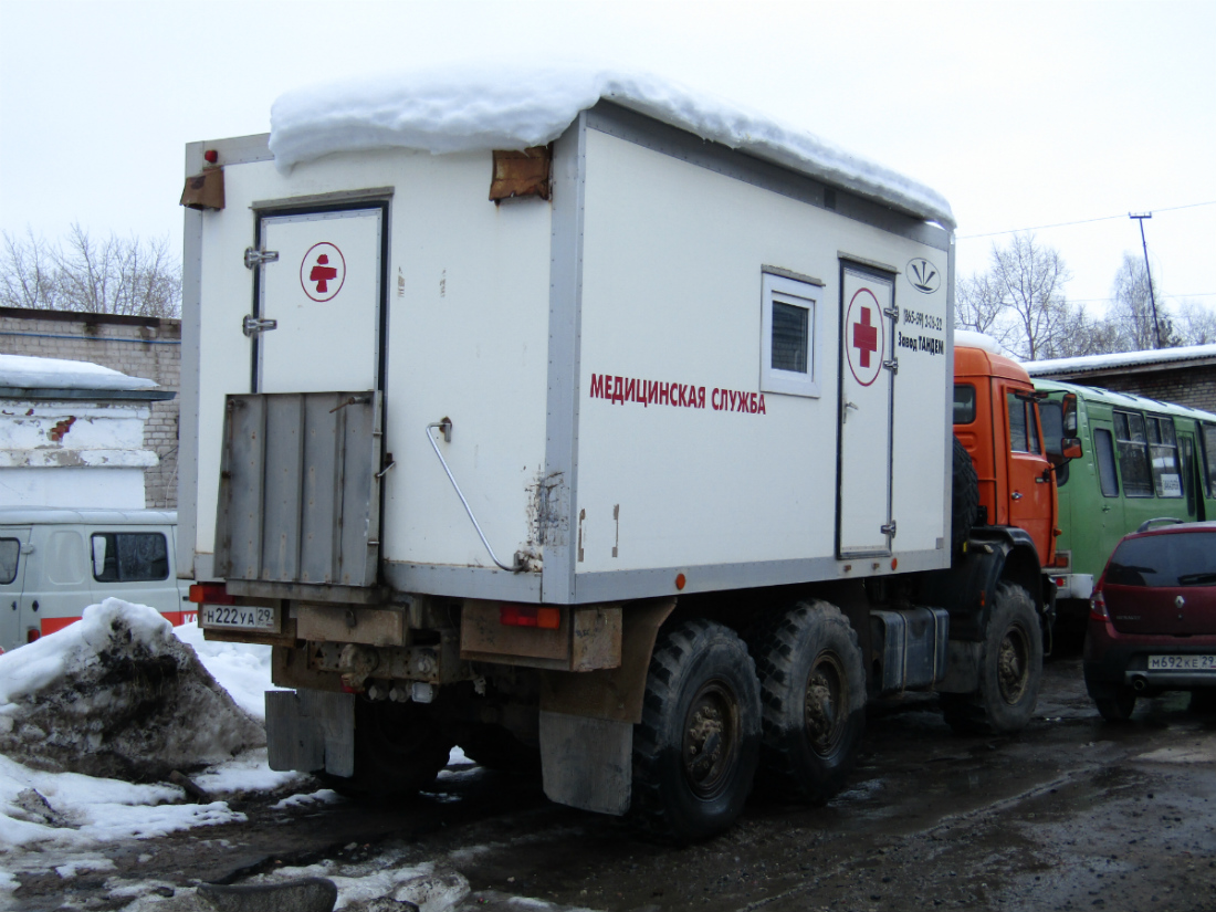 Архангельская область, № Н 222 УА 29 — КамАЗ-43114-15 [43114R]