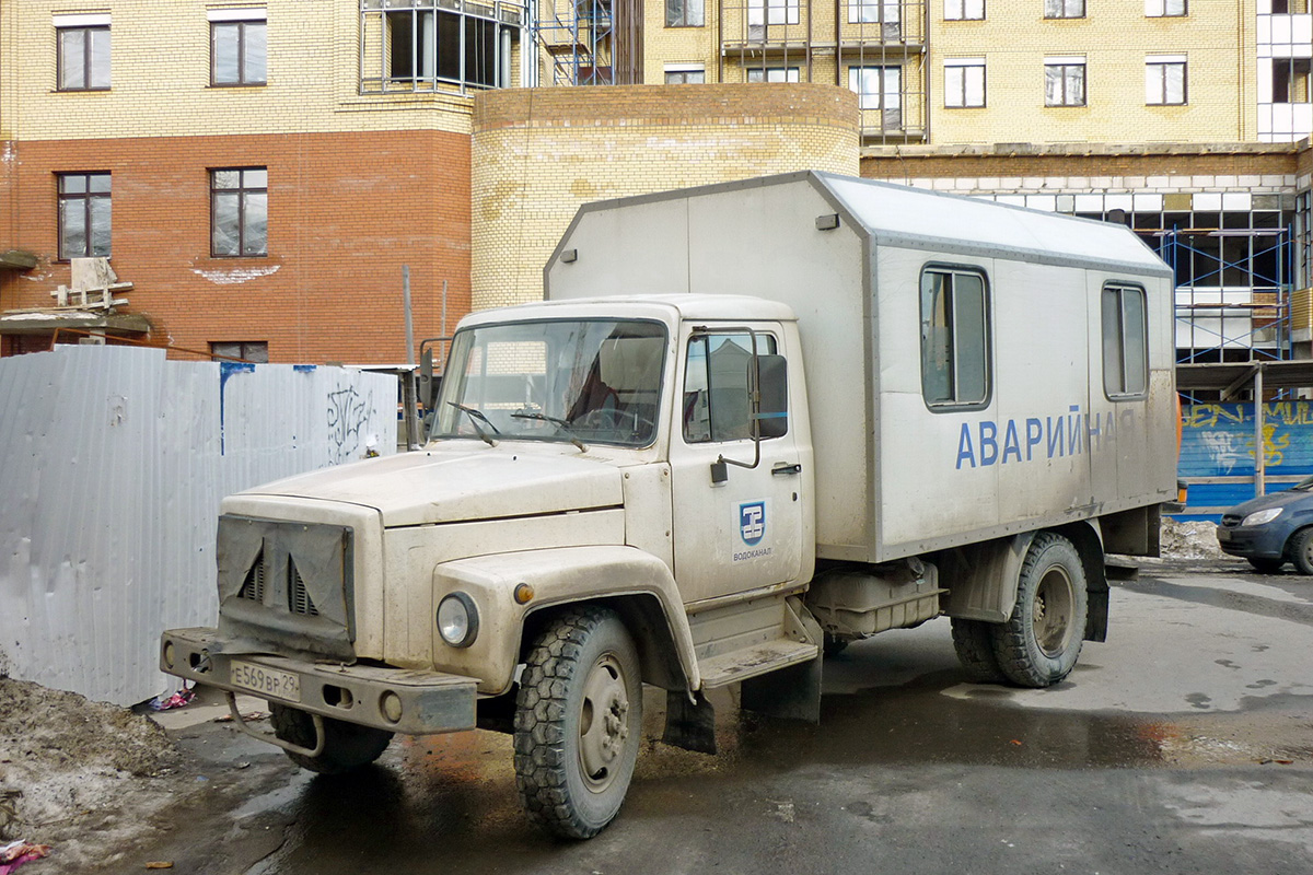 Архангельская область, № Е 569 ВР 29 — ГАЗ-3307