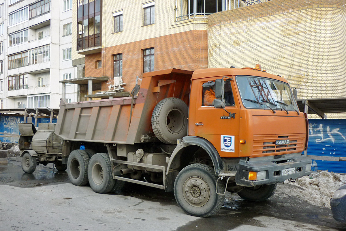 Архангельская область, № Н 006 ТУ 29 — КамАЗ-65111 [651110]