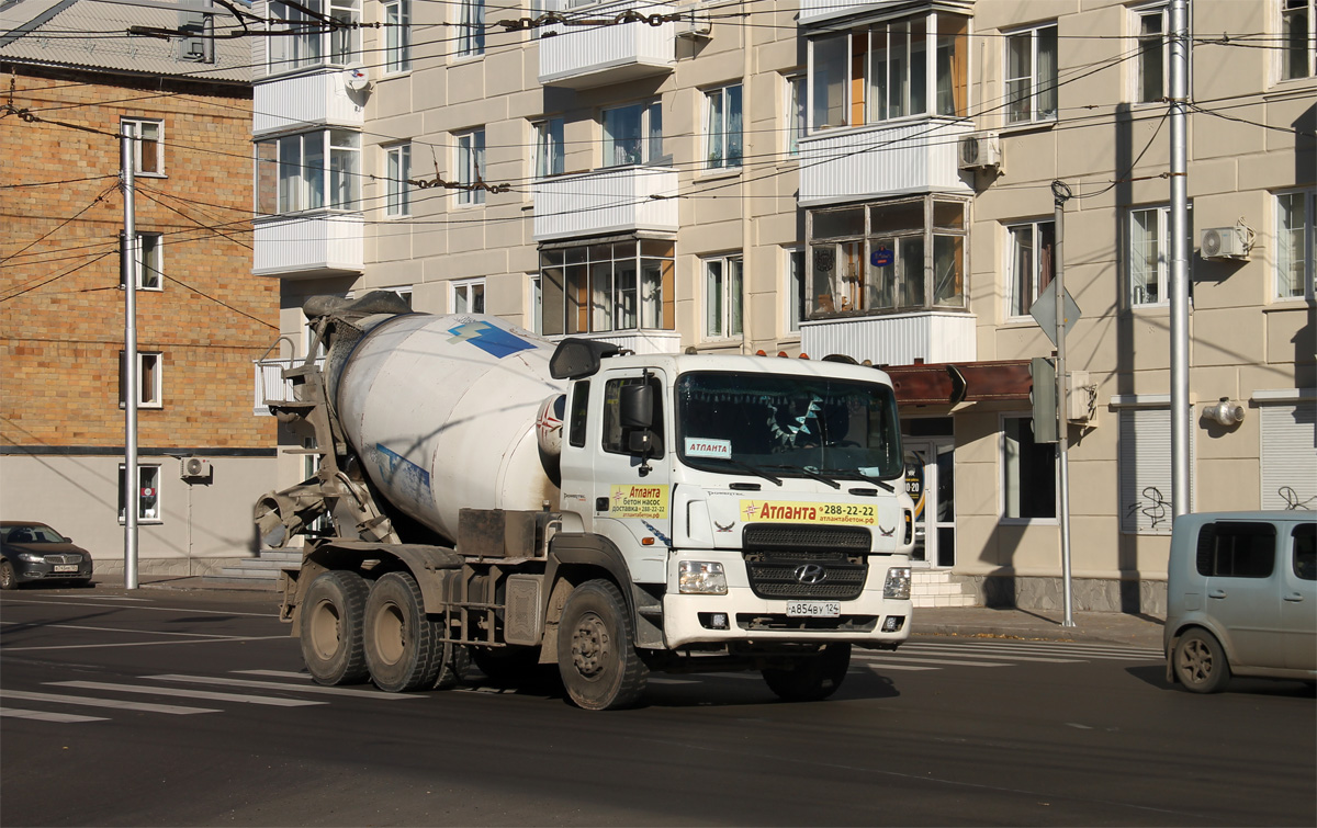 Красноярский край, № А 854 ВУ 124 — Hyundai Power Truck HD270