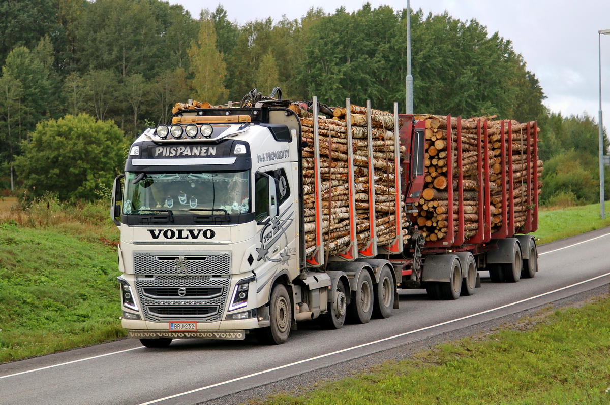 Финляндия, № BRJ-232 — Volvo ('2012) FH16.750