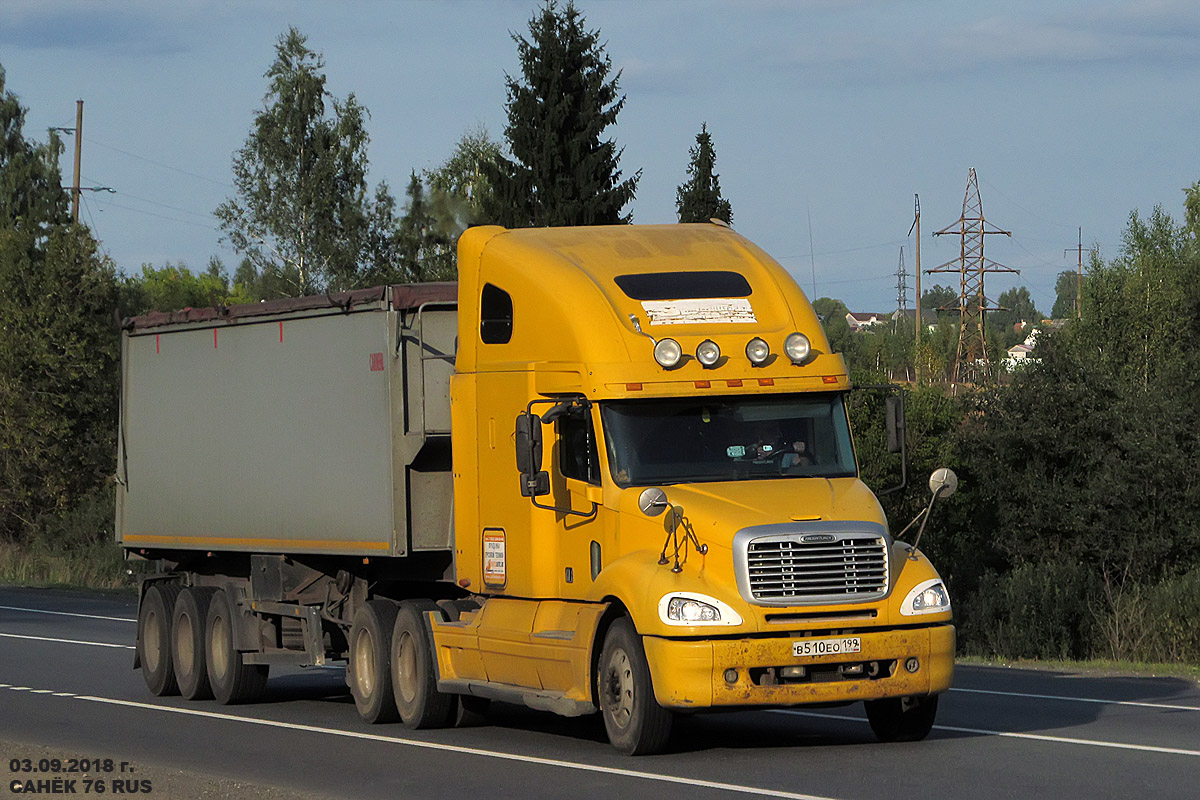 Москва, № В 510 ЕО 199 — Freightliner Columbia