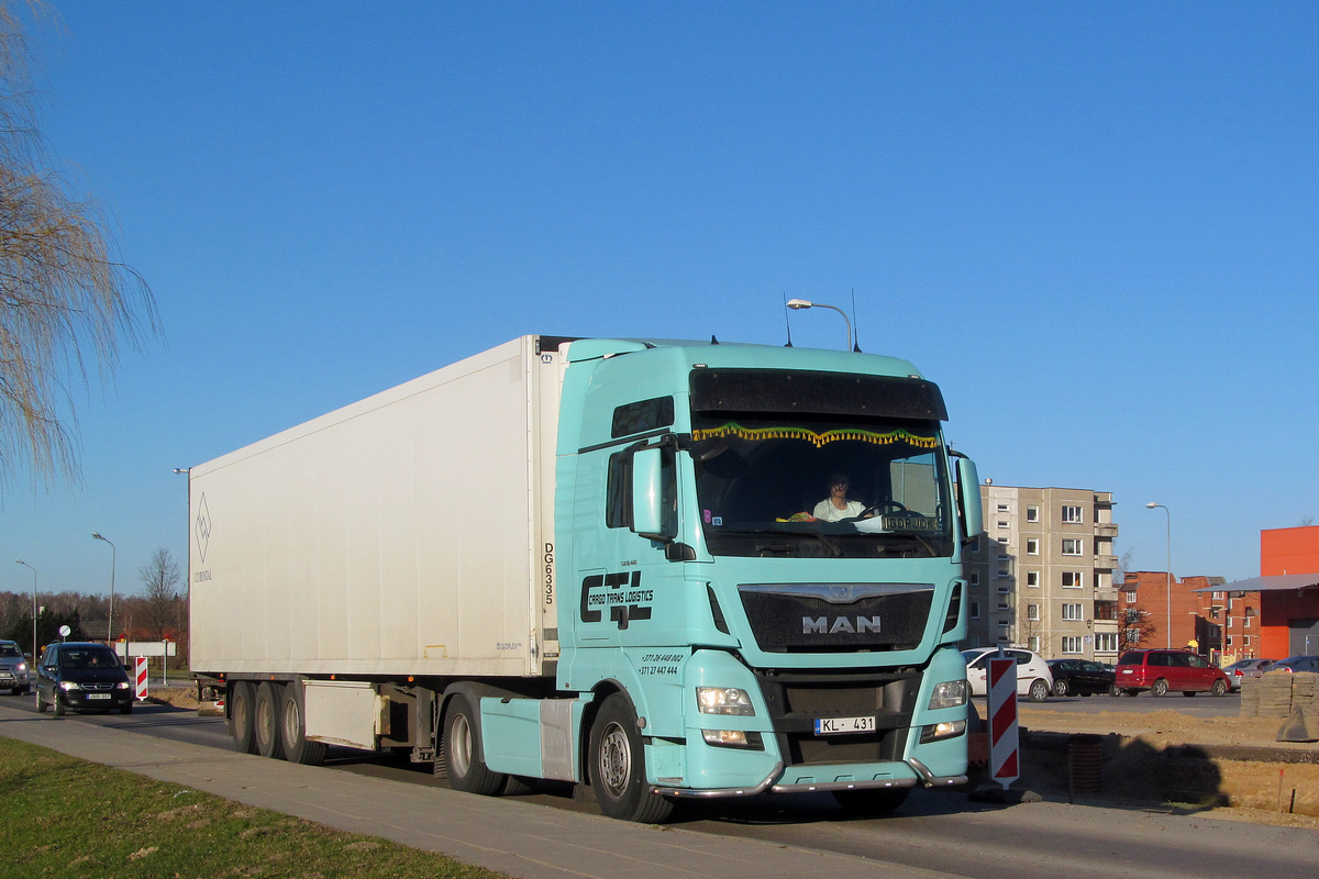 Латвия, № KL-431 — MAN TGX ('2012) 18.480