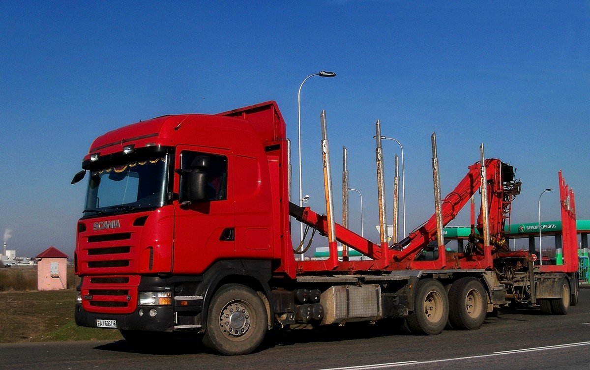 Могилёвская область, № АІ 6031-6 — Scania ('2004) R500