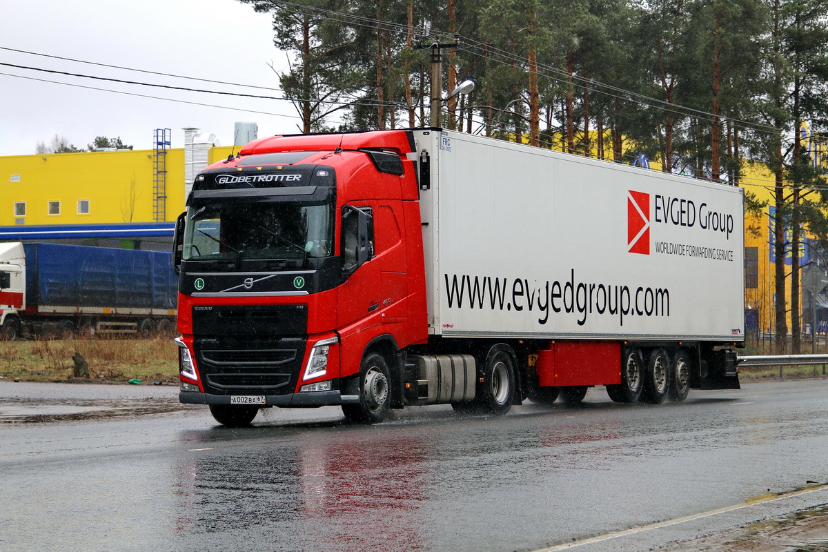 Смоленская область, № А 002 ВА 67 — Volvo ('2012) FH.460 [X9P]