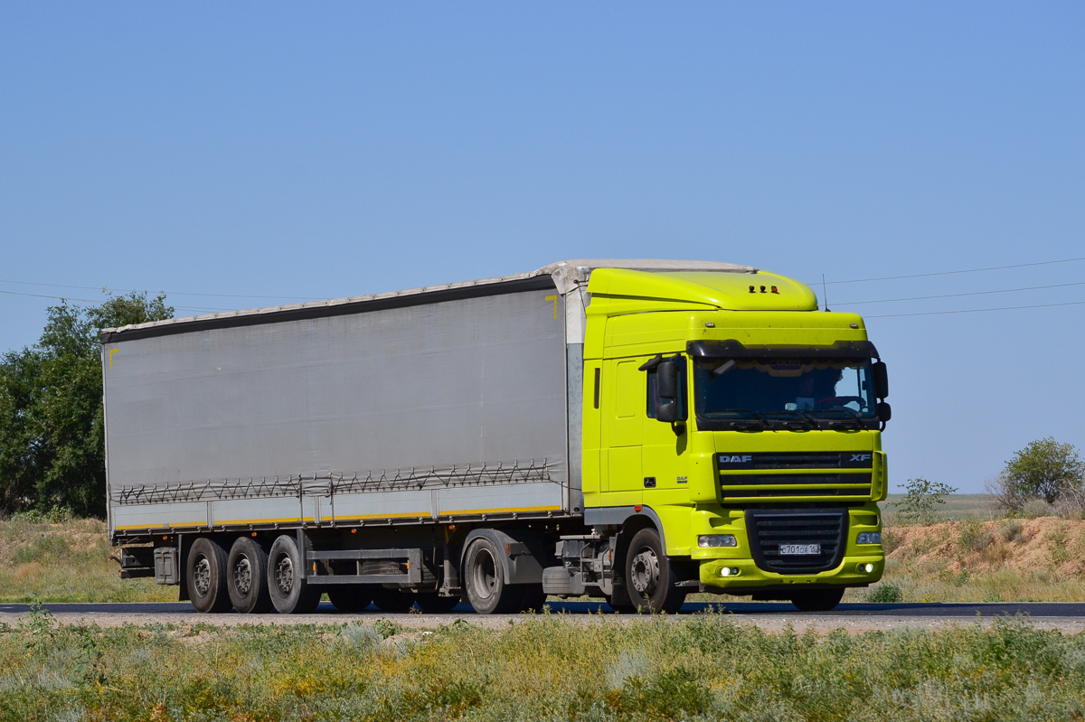 Самарская область, № С 701 ОА 163 — DAF XF105 FT