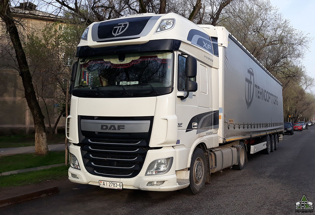 Могилёвская область, № АІ 2783-6 — DAF XF Euro6 FT