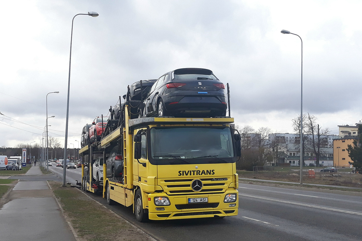 Эстония, № 124 ASI — Mercedes-Benz Actros ('2003) 1836