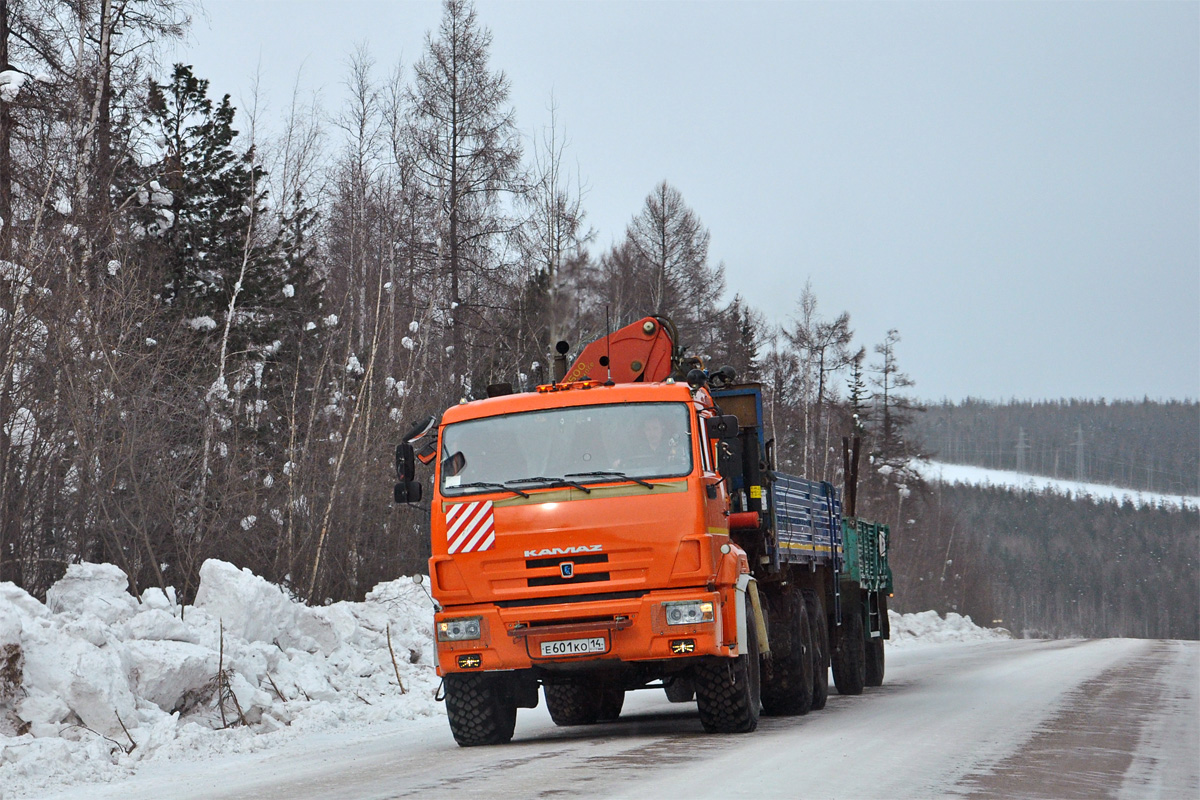 Саха (Якутия), № Е 601 КО 14 — КамАЗ-43118-24