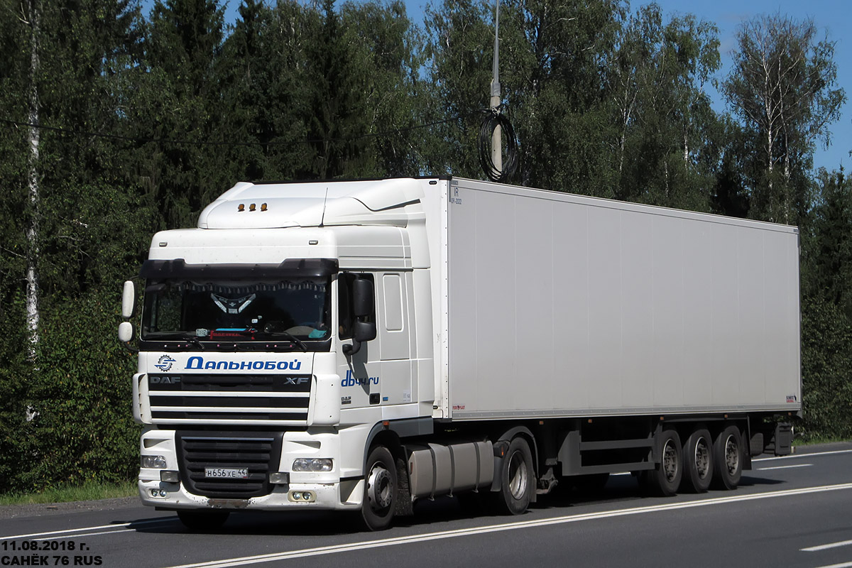 Костромская область, № Н 656 ХЕ 44 — DAF XF105 FT