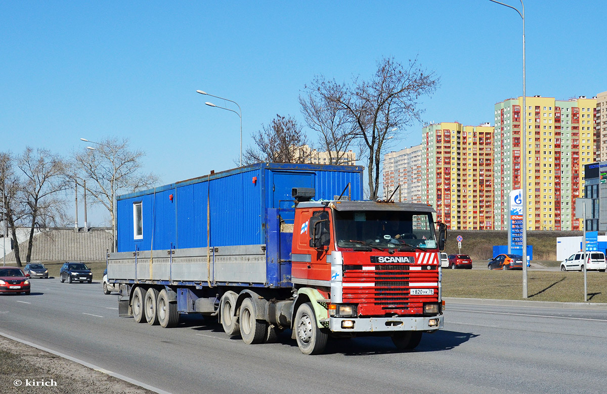 Санкт-Петербург, № Т 820 УК 78 — Scania (II) (общая модель)