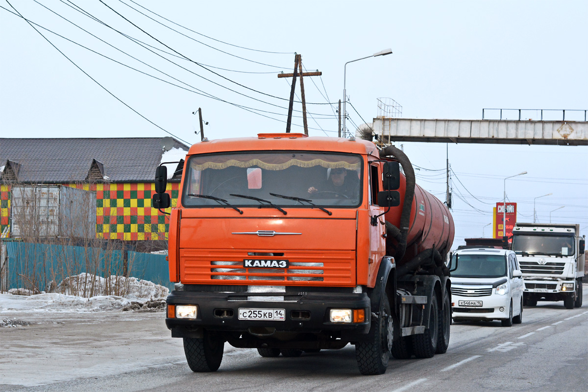 Саха (Якутия), № С 255 КВ 14 — КамАЗ-65115 (общая модель)