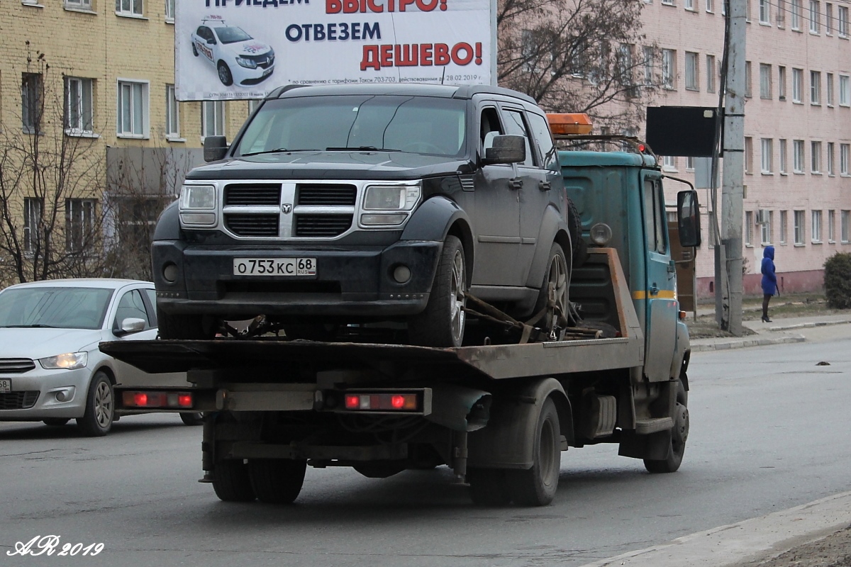 Тамбовская область, № (68) Б/Н 0142 — ЗИЛ-5301 "Бычок"(общая модель); Тамбовская область — Автомобили с нечитаемыми (неизвестными) номерами