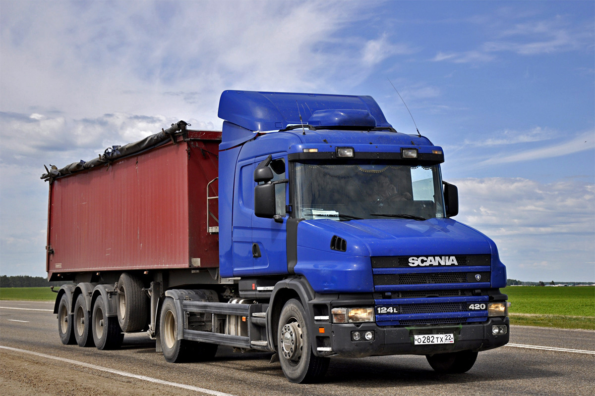 Алтайский край, № О 282 ТХ 22 — Scania ('1996) T-Series 124L