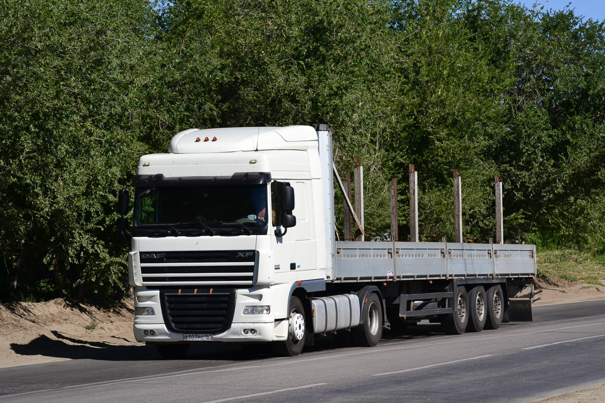 Ростовская область, № Т 107 РС 161 — DAF XF105 FT