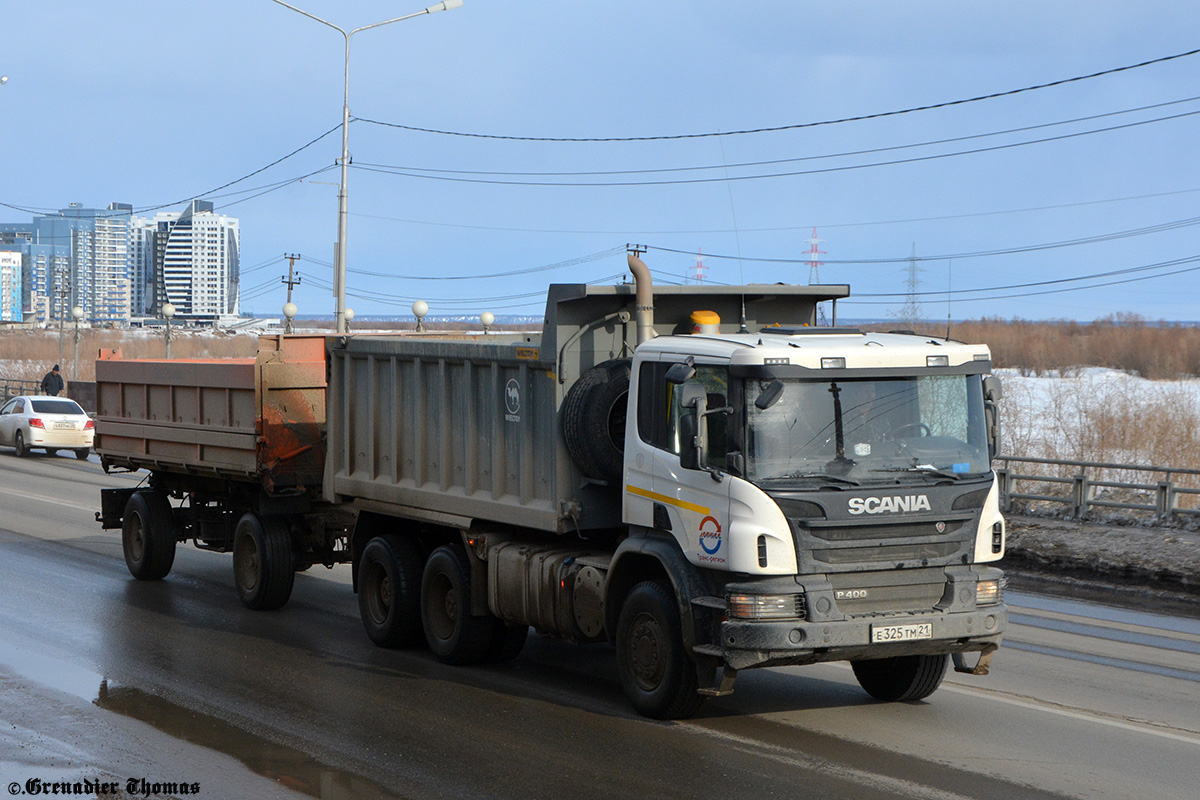 Чувашия, № Е 325 ТМ 21 — Scania ('2011) P400