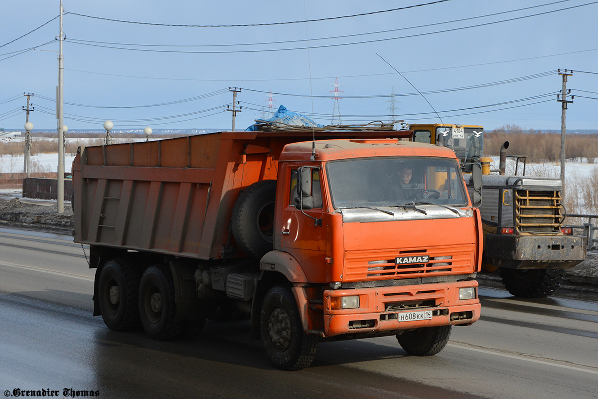 Саха (Якутия), № Н 608 КК 14 — КамАЗ-6520 [652000]