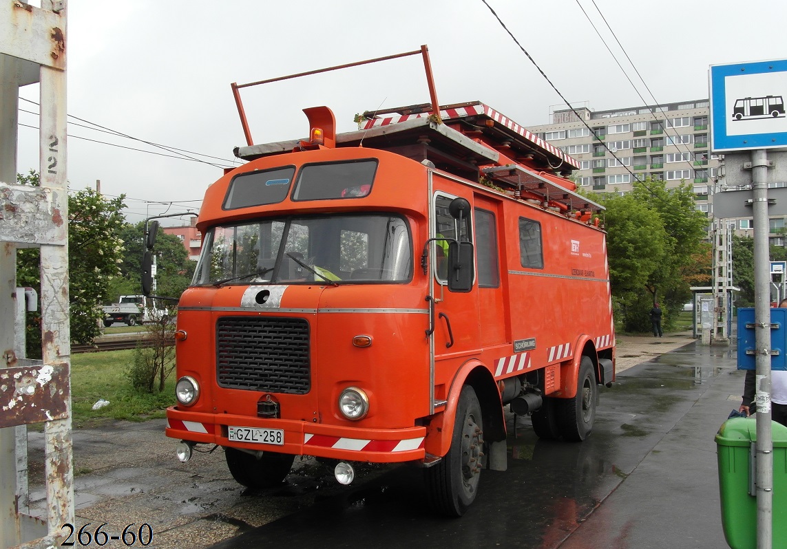 Венгрия, № GZL-258 — Škoda 706 RTK