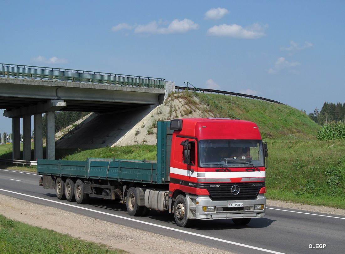 Витебская область, № АЕ 4504-2 — Mercedes-Benz Actros ('1997) 1840