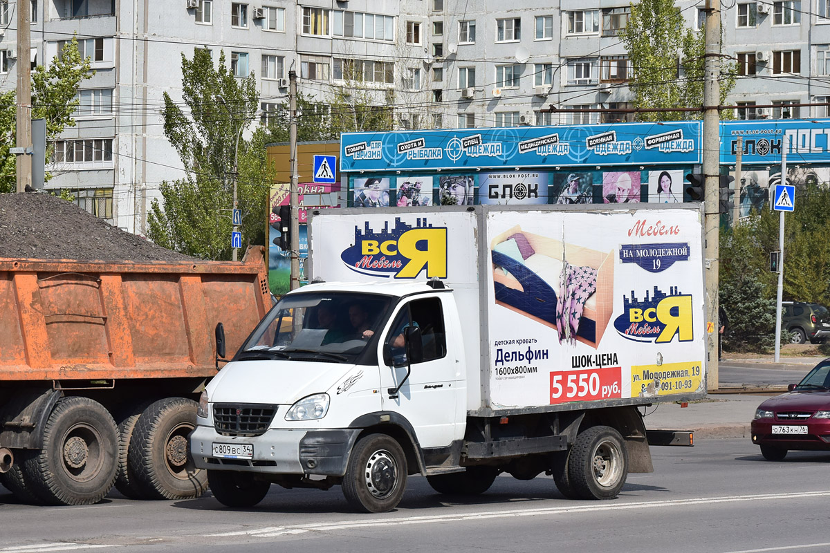 Волгоградская область, № С 809 ВС 34 — ГАЗ-33106 "Валдай"