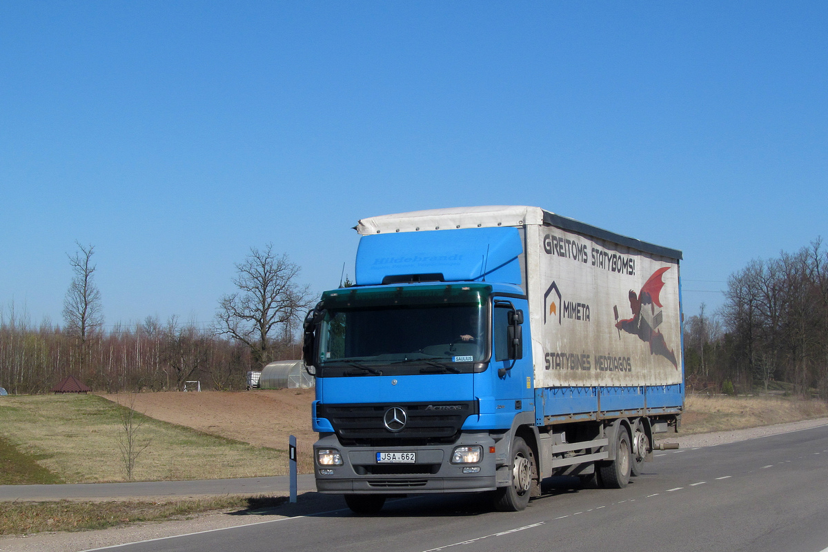 Литва, № JSA 662 — Mercedes-Benz Actros ('2003) 2544