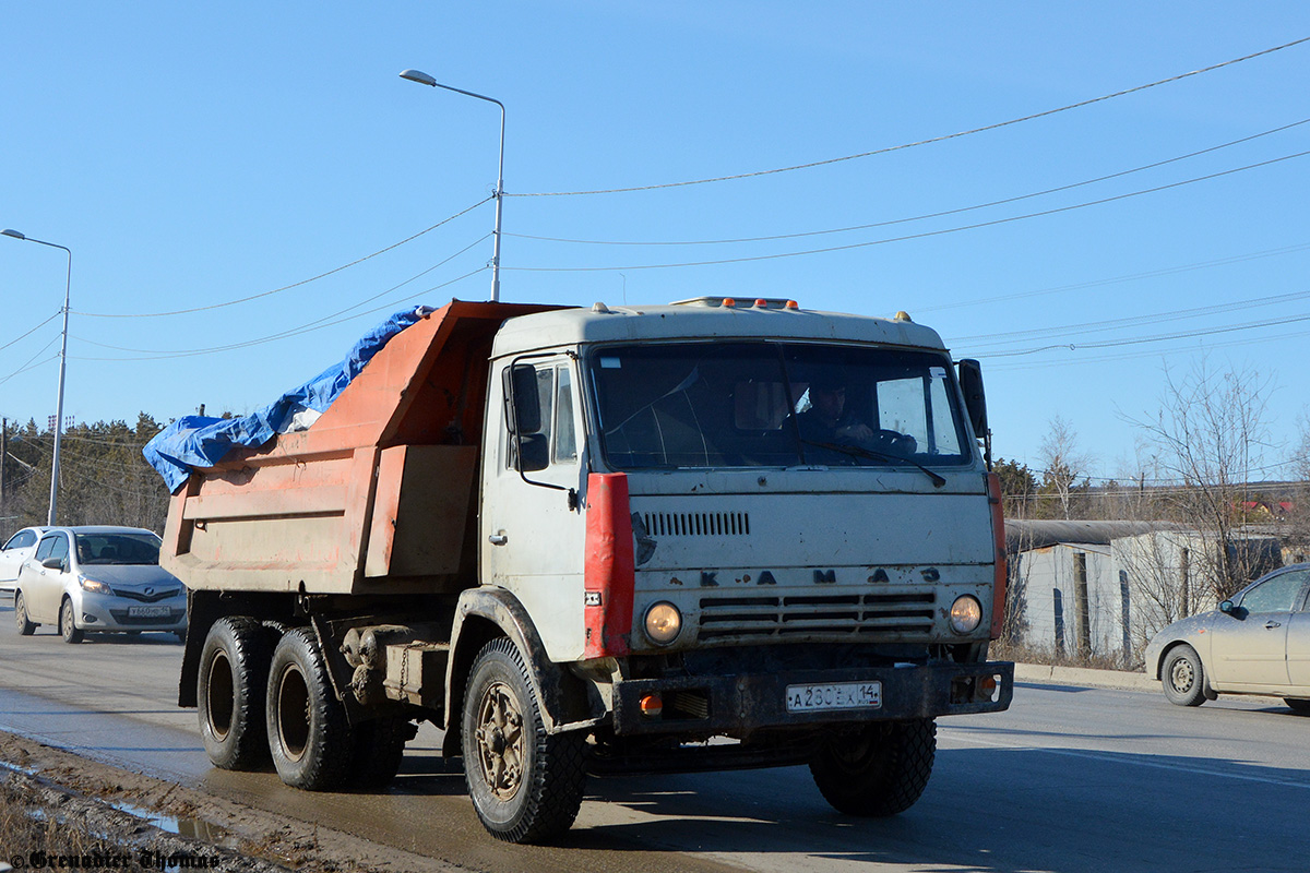 Саха (Якутия), № А 280 ЕХ 14 — КамАЗ-55111-01 [55111A]