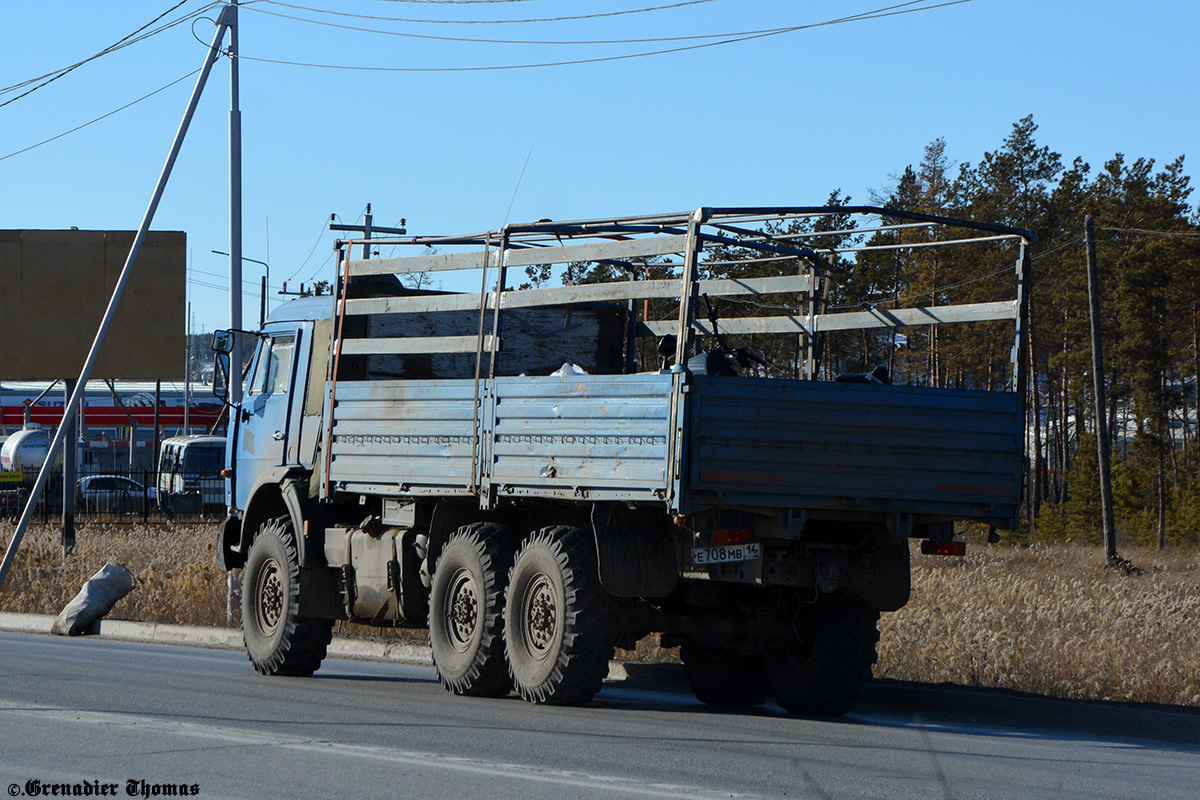 Саха (Якутия), № Е 708 МВ 14 — КамАЗ-43118-10 [43118K]