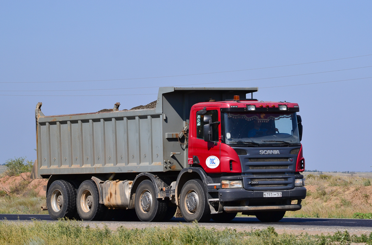 Волгоградская область, № Е 393 ОМ 161 — Scania ('2011) P380