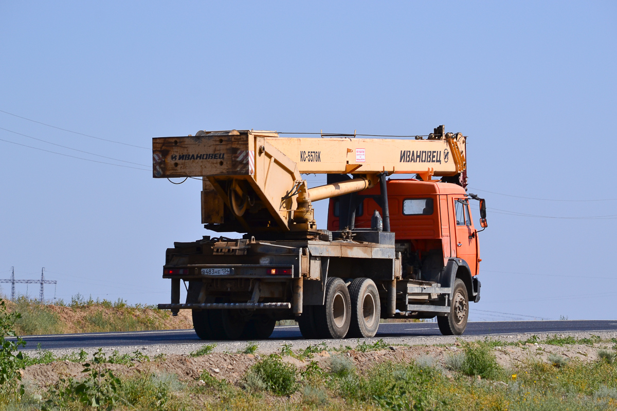 Волгоградская область, № В 483 НЕ 134 — КамАЗ-65115-62