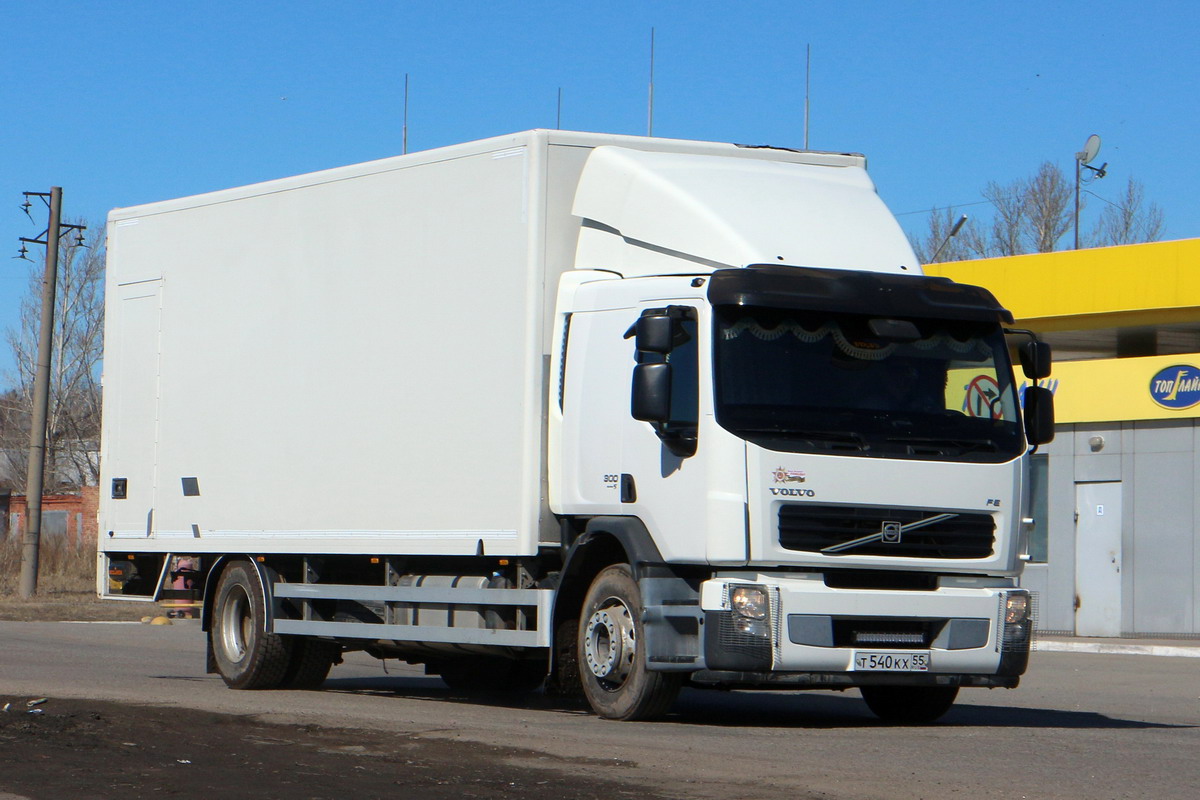 Омская область, № Т 540 КХ 55 — Volvo ('2006) FE