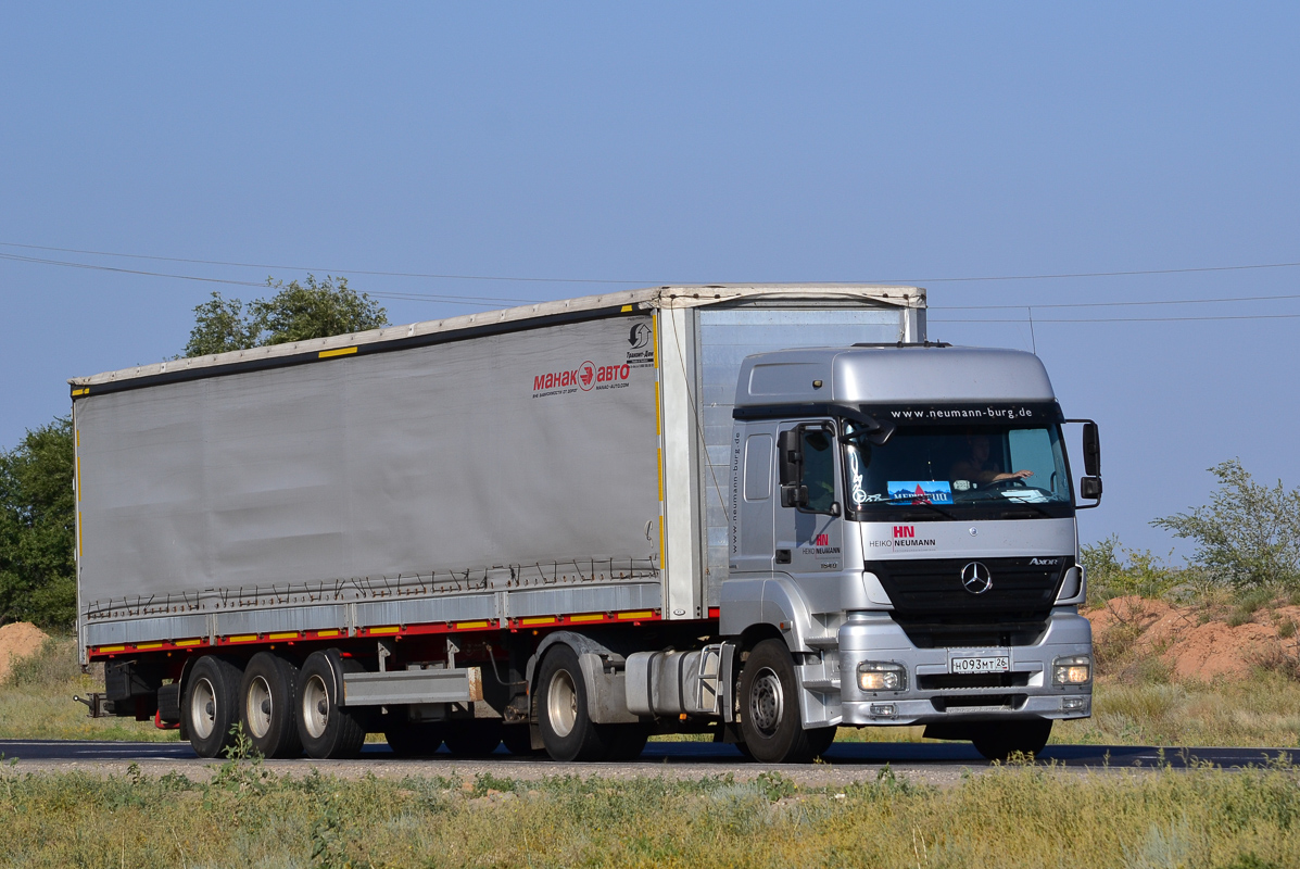 Карачаево-Черкесия, № Н 093 МТ 26 — Mercedes-Benz Axor 1840