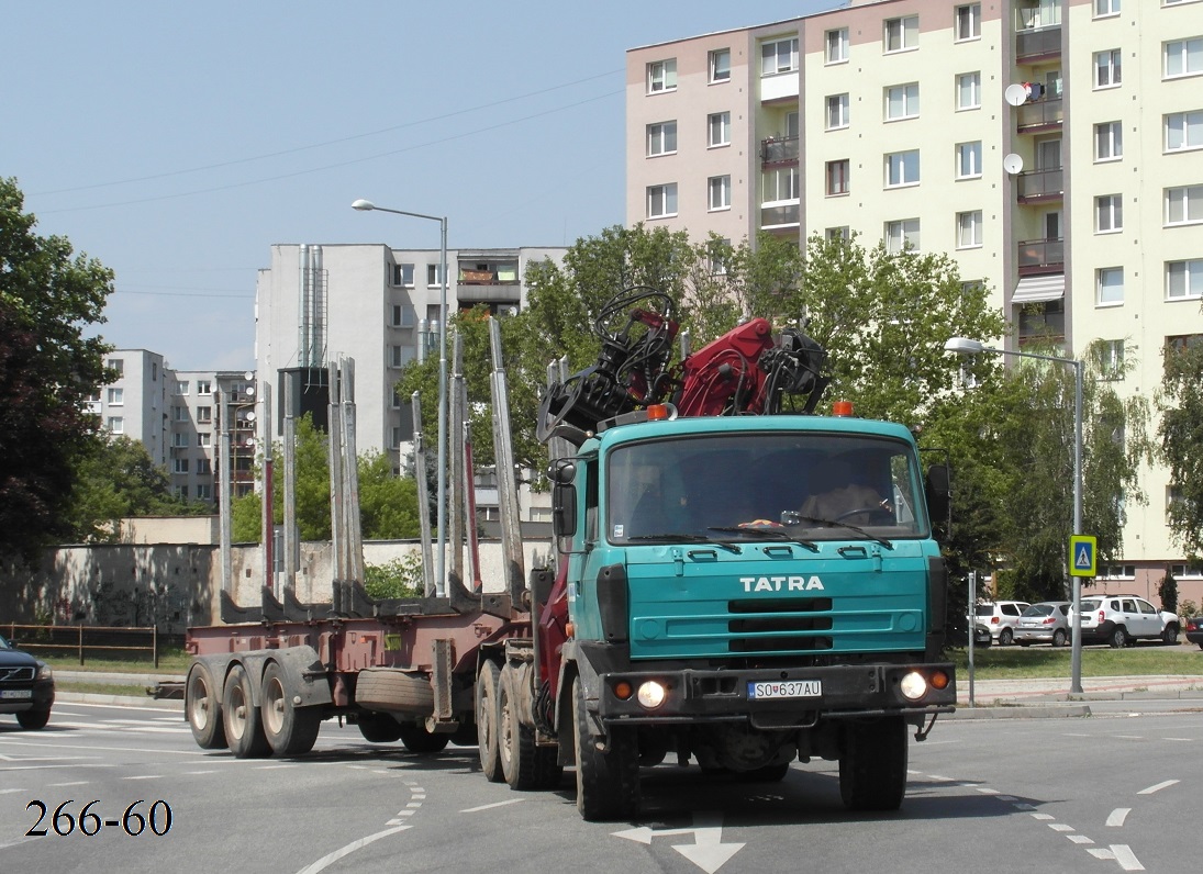 Словакия, № SO-637AU — Tatra 815 (общая модель)