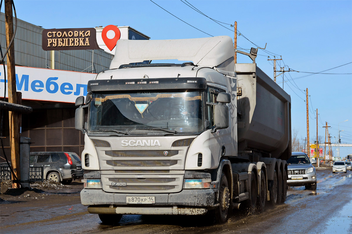 Саха (Якутия), № В 870 КР 14 — Scania ('2011) P400