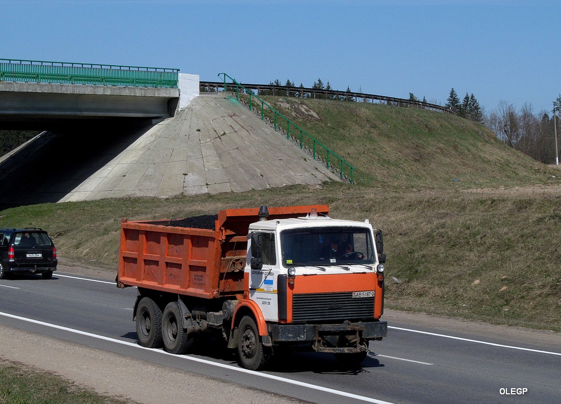 Витебская область, № АВ 5187-2 — МАЗ-5516 (общая модель)