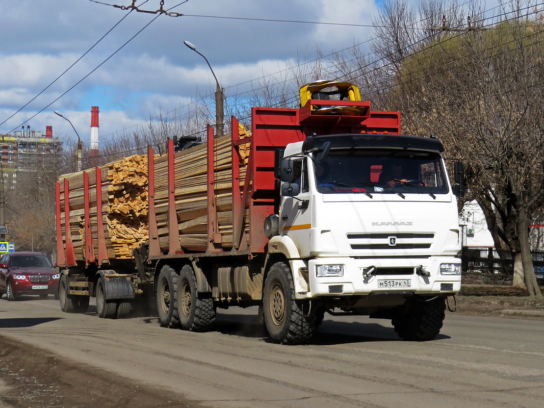 Кировская область, № М 513 РК 43 — КамАЗ-43118-50