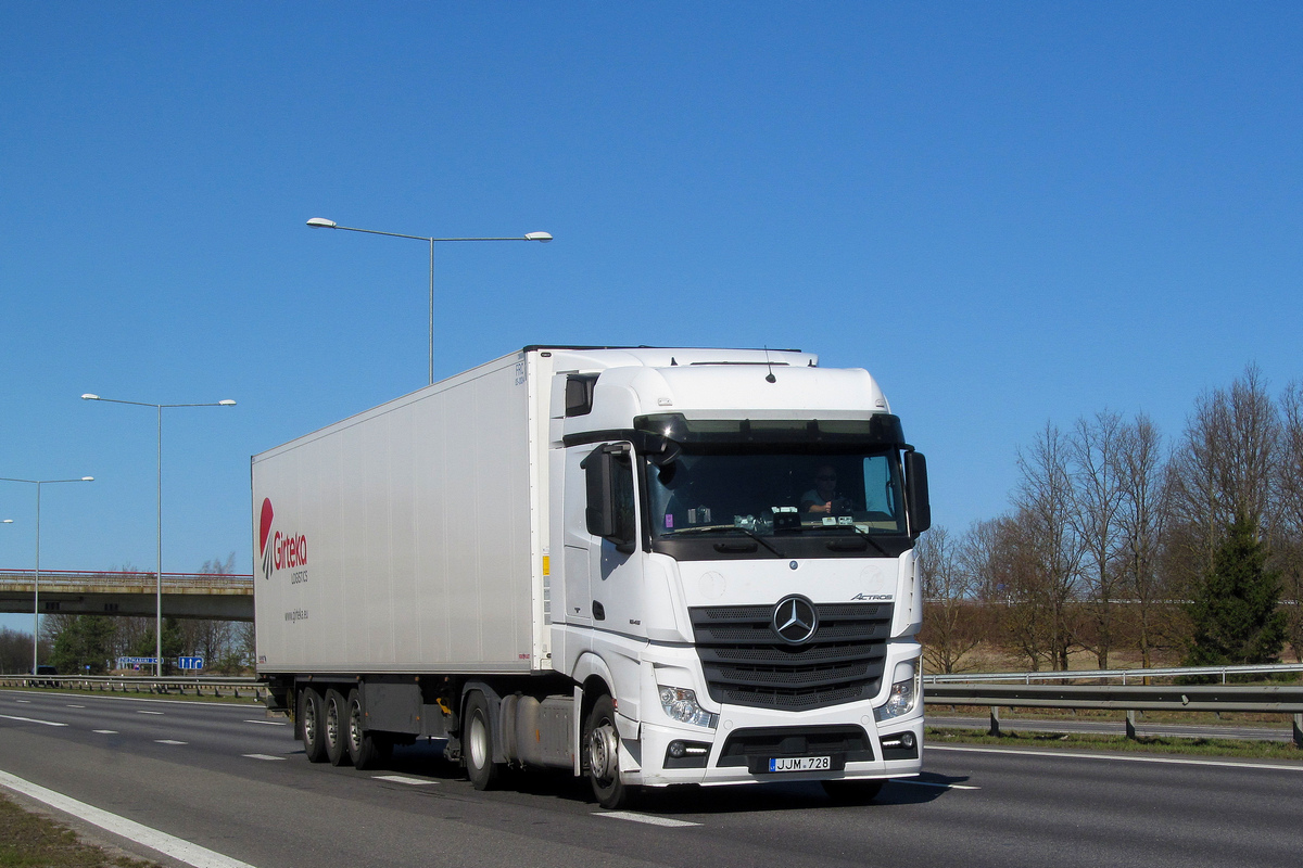 Литва, № JJM 728 — Mercedes-Benz Actros ('2011) 1845