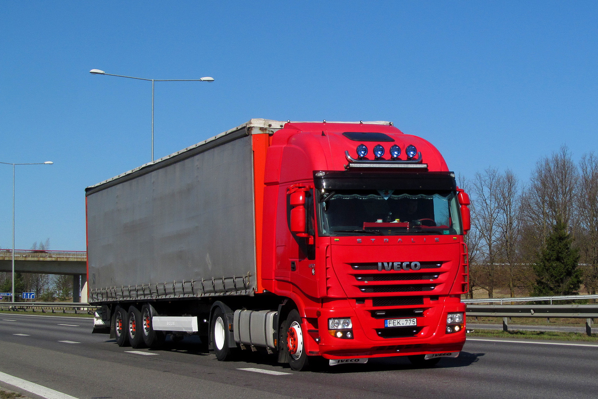 Литва, № FEK 775 — IVECO Stralis ('2007) 450