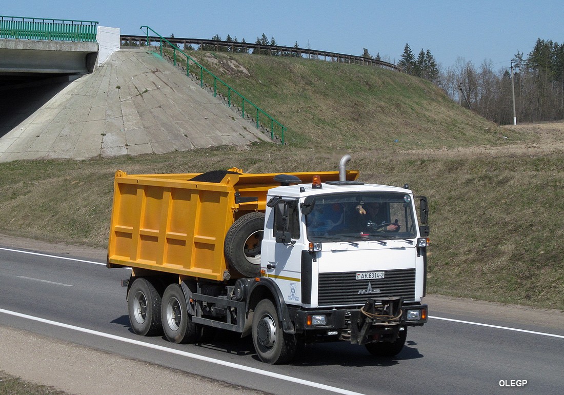 Витебская область, № АК 8314-2 — МАЗ-5516 (общая модель)