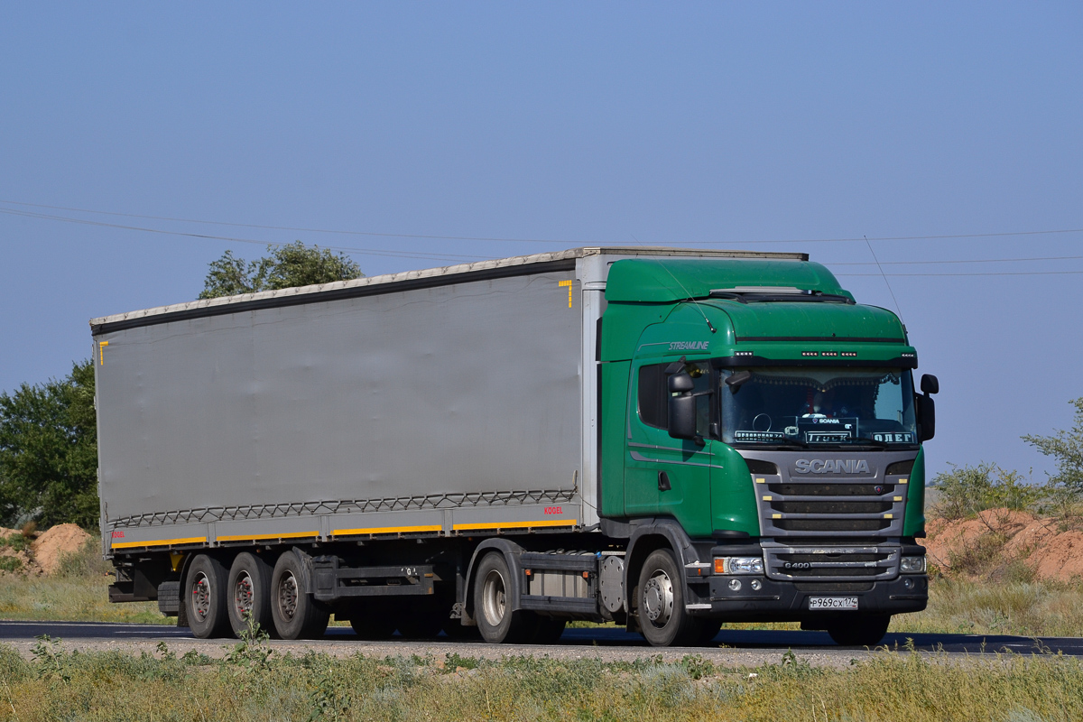 Челябинская область, № Р 969 СХ 174 — Scania ('2013) G400