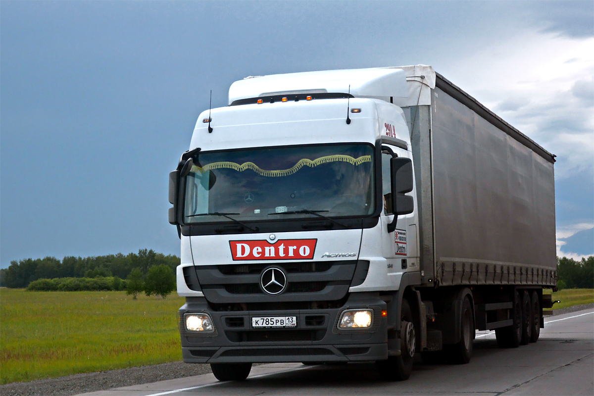 Мордовия, № К 785 РВ 13 — Mercedes-Benz Actros ('2009) 1841