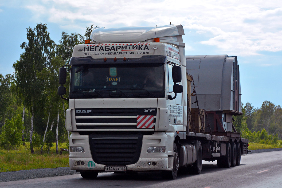 Санкт-Петербург, № В 144 ТХ 178 — DAF XF105 FT