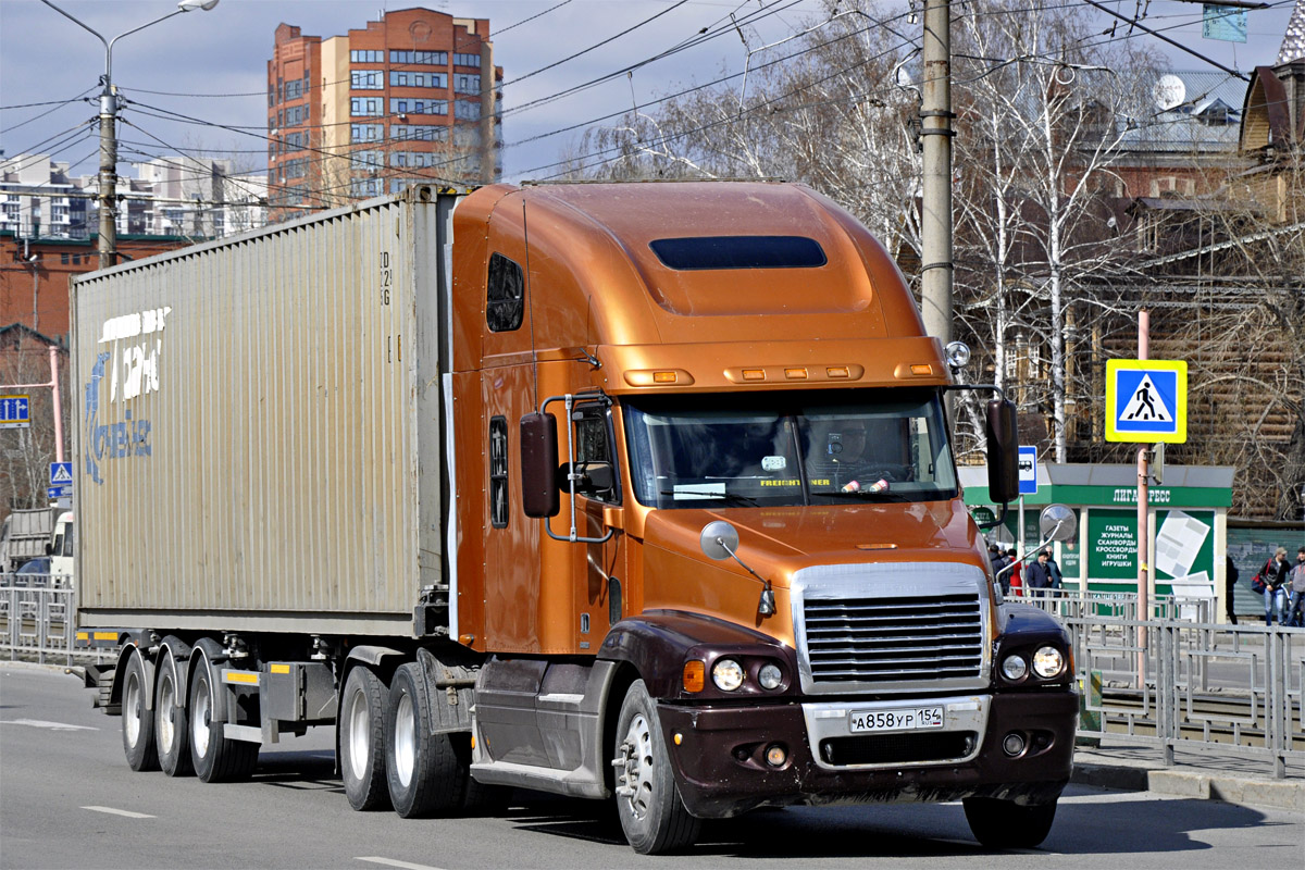 Новосибирская область, № А 858 УР 154 — Freightliner Century Class