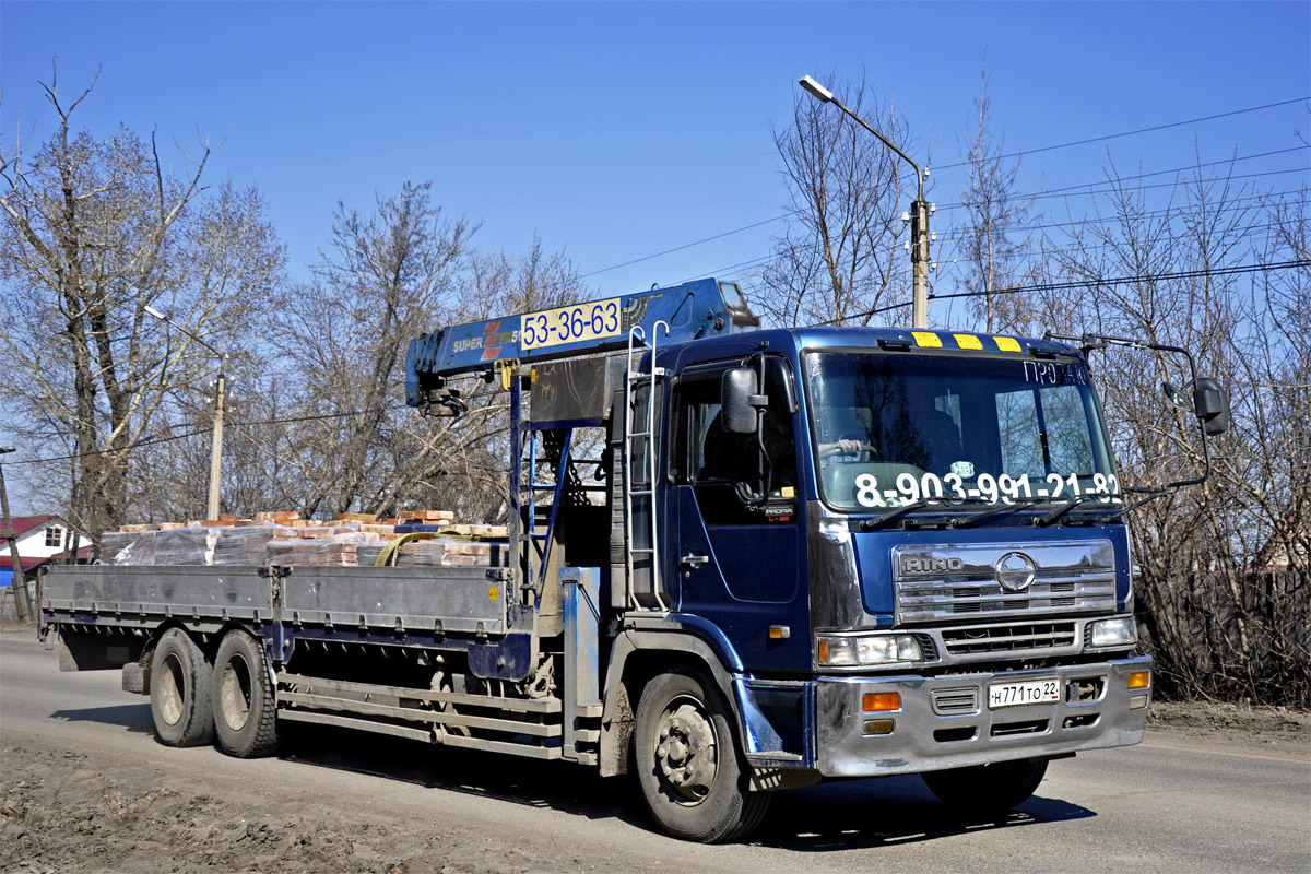 Алтайский край, № Н 771 ТО 22 — Hino Profia