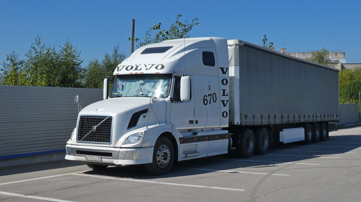 Орловская область, № А 515 ХС 57 — Volvo VNL670