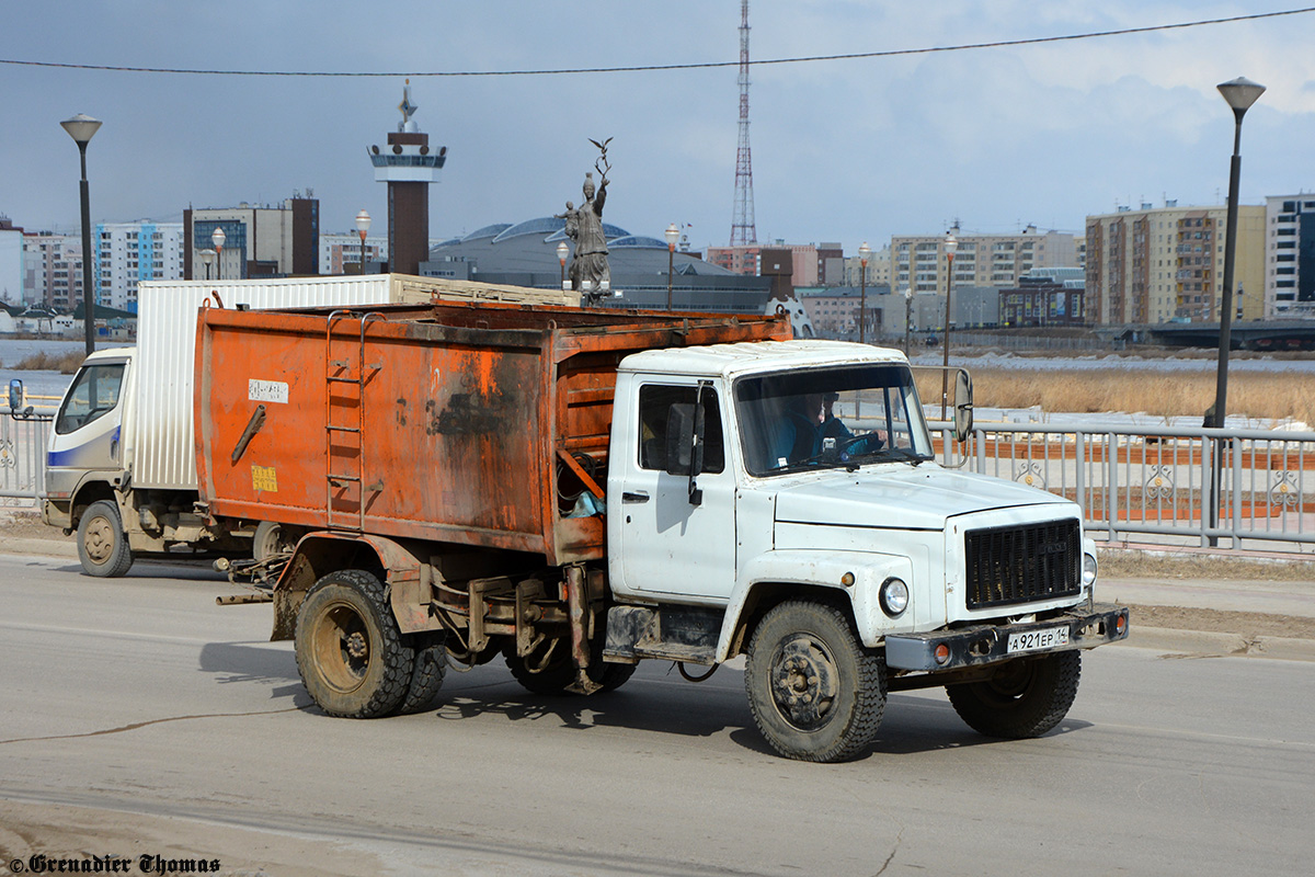 Саха (Якутия), № А 921 ЕР 14 — ГАЗ-3307