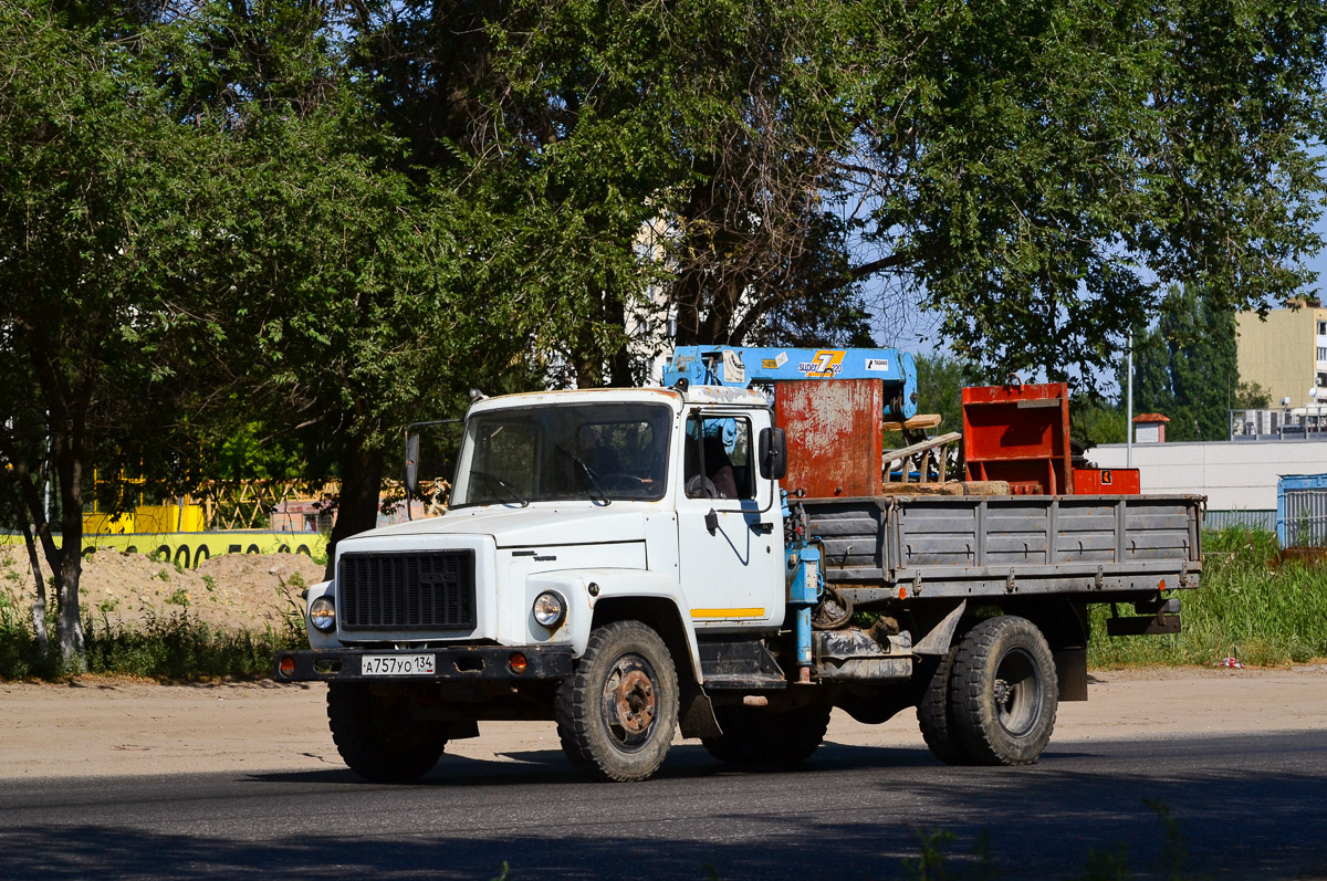 Волгоградская область, № А 757 УО 134 — ГАЗ-3309