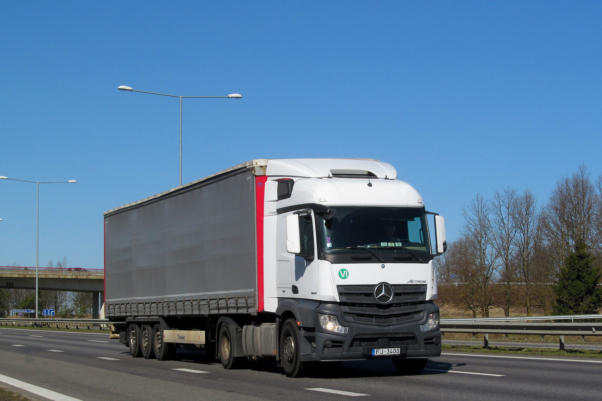 Латвия, № FJ-3400 — Mercedes-Benz Actros ('2011) 1843