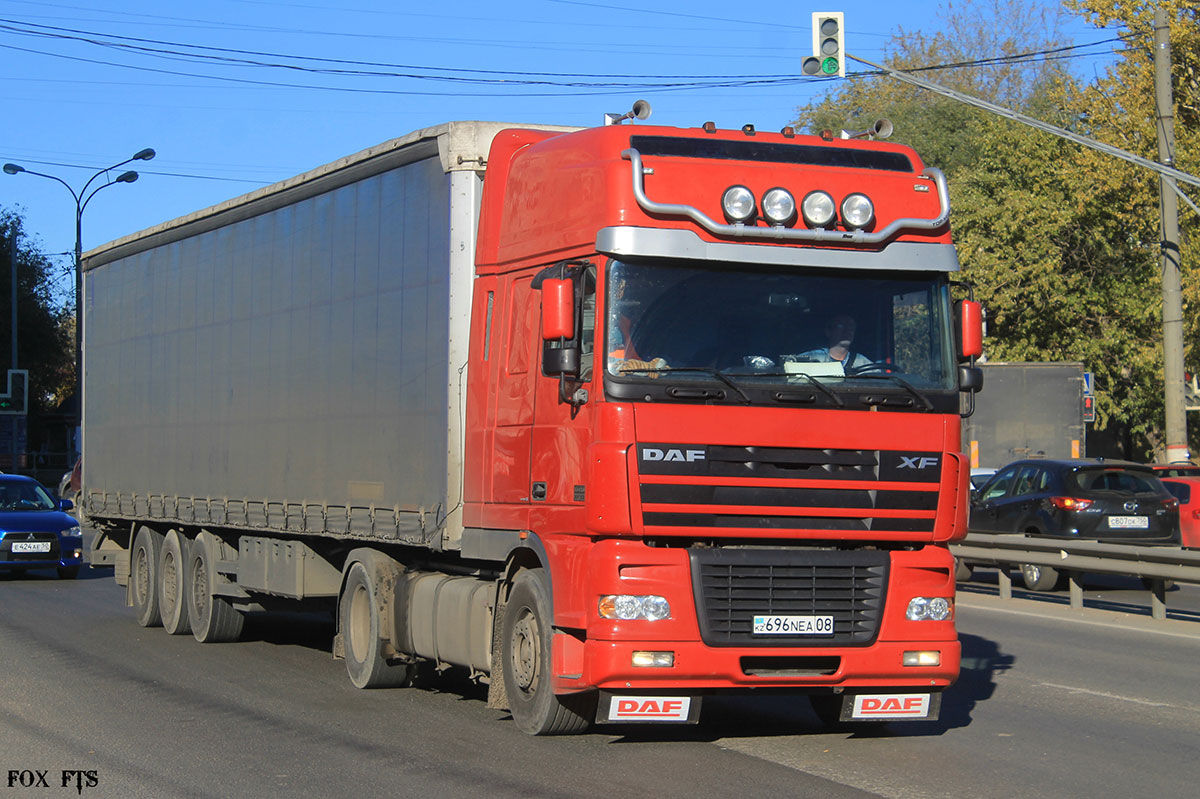 Жамбылская область, № 696 NEA 08 — DAF XF95 FT