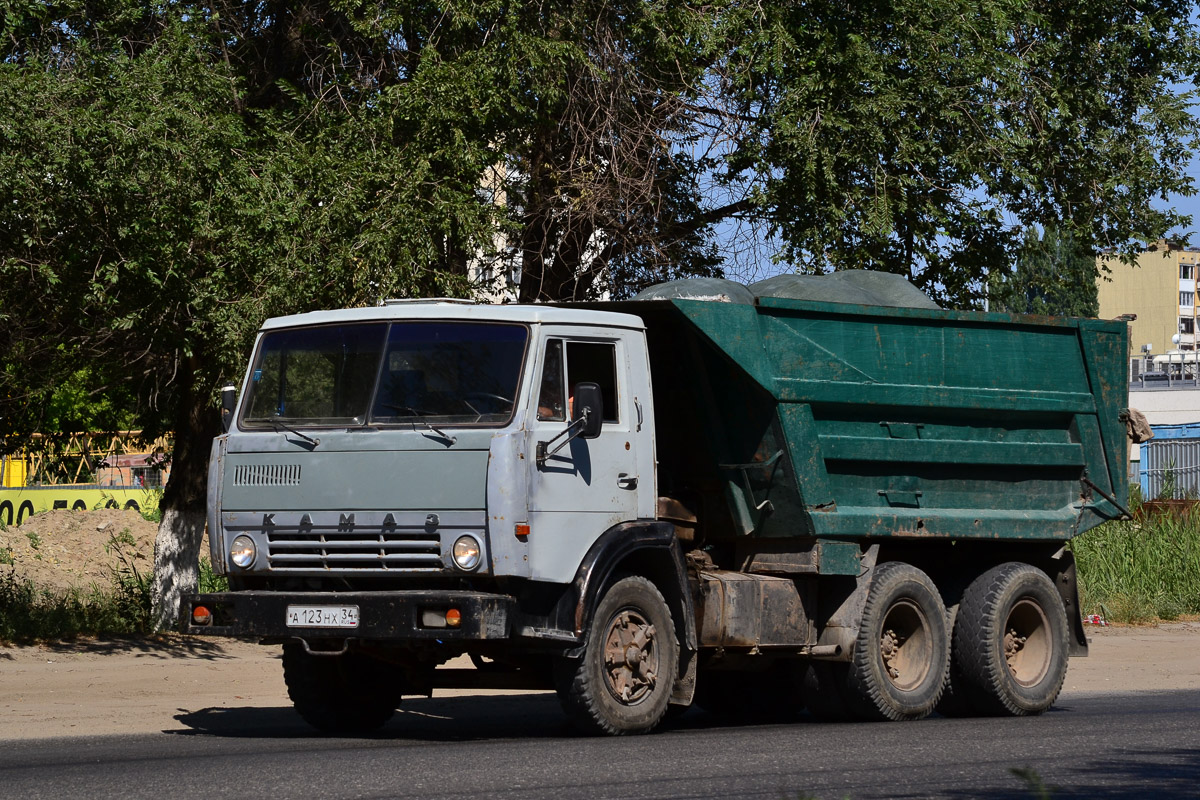 Волгоградская область, № А 123 НХ 34 — КамАЗ-5511